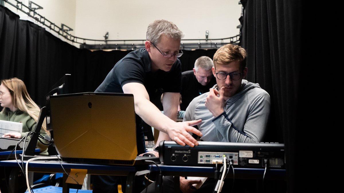 LIPALiverpool's tweet photo. Current students had an opportunity to take part in HOG Club, generously sponsored by High End, ETC and supported by White Light. 

HOG Club was an opportunity that allowed students to develop their programming skills across two days on the intuitive Hog 4 platform. https://t.co/ACg2puVgS6