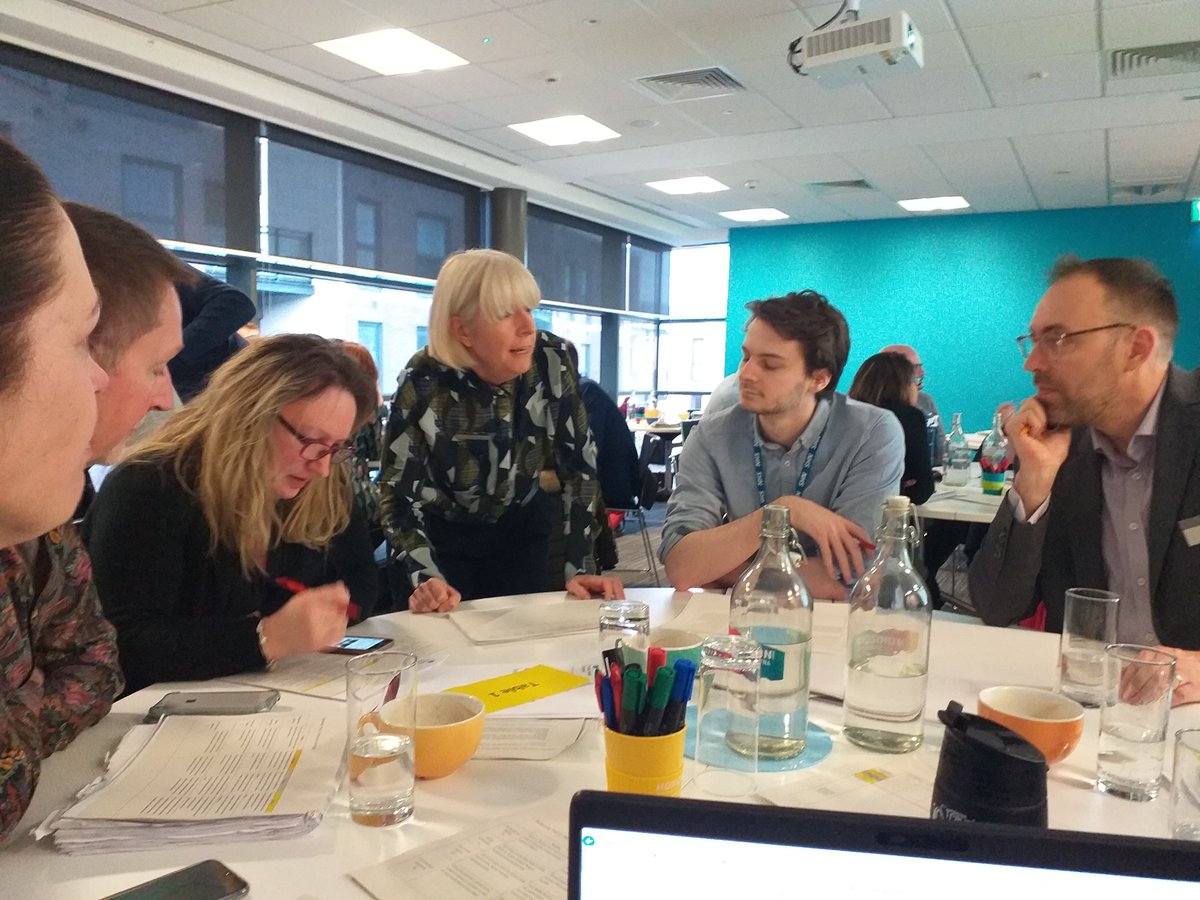 WYpartnership's tweet image. Working in breakout groups and focusing on #place #maturitymatrix #healthinequalities