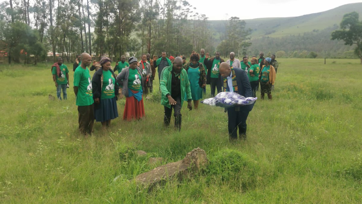 PASMA4PAC's tweet photo. PAC president visited the eastern Cape yesterday,this marked 42nd anniversary since the passing of the african giant prof  robert Sobukwe @k_narius @PACofAzaniaa @DigashuJustis @PAYCOGP https://t.co/otluniDjae