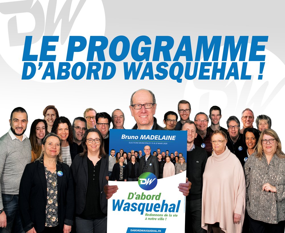 DabordWasquehal's tweet photo. DEMANDEZ LE PROGRAMME D'ABORD WASQUEHAL !

Vous l’attendiez ? Le voilà !
Retrouvez le programme D'W en ligne, avec toutes les propositions de l'équipe D’abord #Wasquehal pour redonner de la vie à notre ville ! https://t.co/gb7vjis2Ih https://t.co/BbKil99ZqM