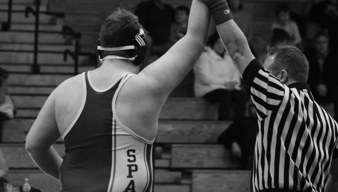 Riley Craft will wrestle the PIAA Northeast Regional Tournament at Liberty High School today in hopes of qualifying for states. Wrestling starts at 4:30!  #GoSpartans #SpartanStrong