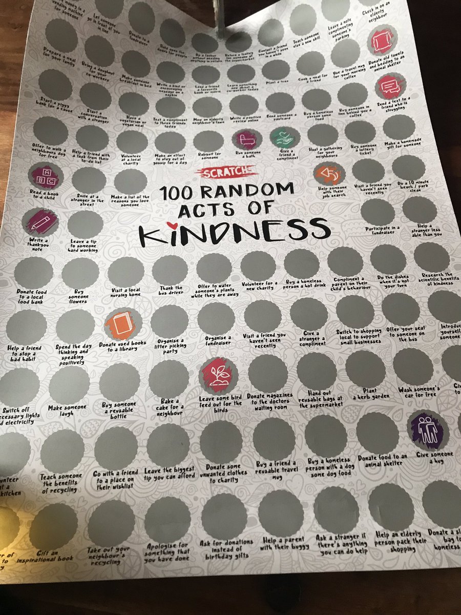 So we are off, south senior management team start their 100 random acts of kindness to celebrate world social work day!