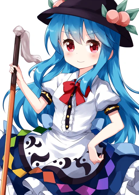 #深夜の真剣お絵描き60分一本勝負 比那名居天子 