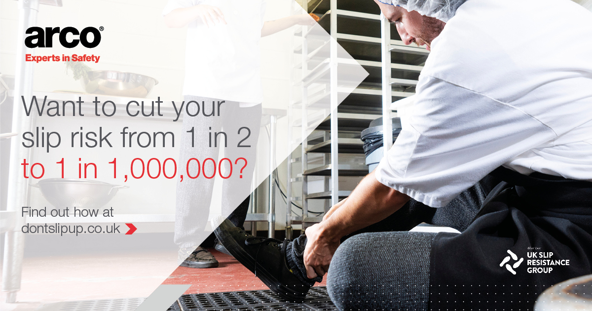 ArcoSafety's tweet photo. Want to cut your #sliprisk potential from 1 in 2 to 1 in 1,000,000? Find out how at https://t.co/2e7eu3uVog #saferfloors #dontslipuponsafety https://t.co/dRgN2xBtUi