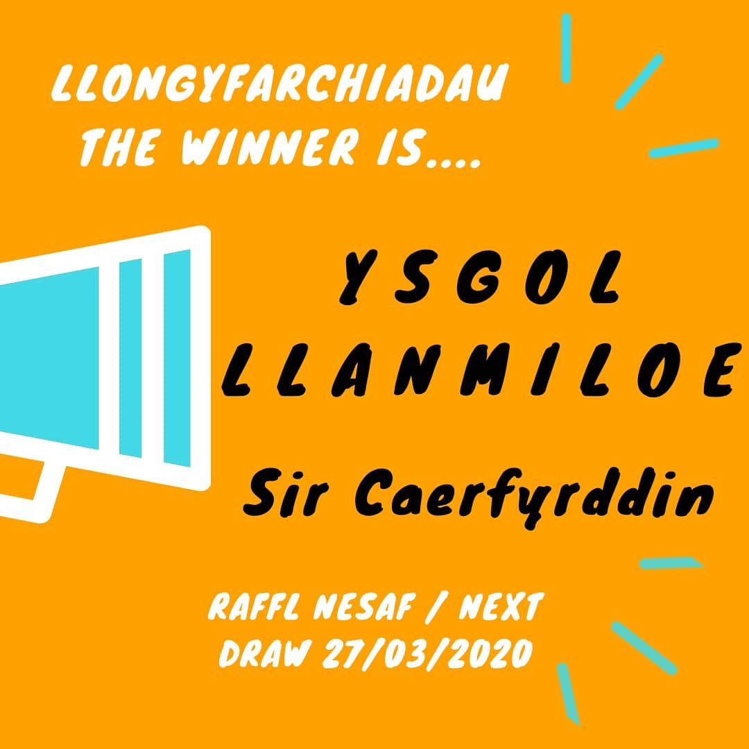 LlaethyLlan's tweet photo. LLONGYFARCHIADAU @SchoolLlanmiloe , enillwyr raffl mis Chwefror!!🏆
CONGRATULATIONS @SchoolLlanmiloe for winning our February prize draw!!🏆 https://t.co/Ugc3fBHbxa