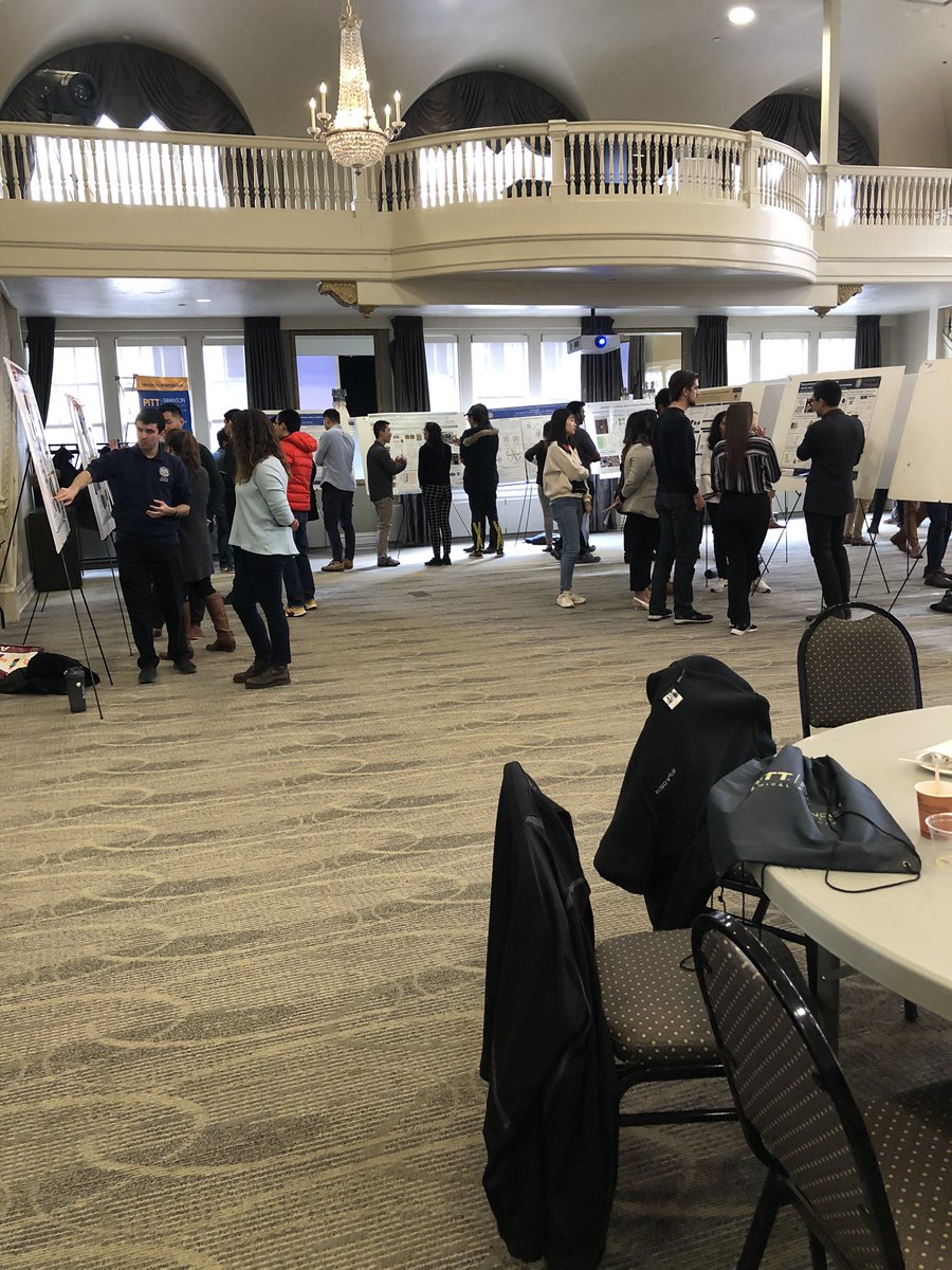 chepittgsa's tweet photo. I guess you could say we’re the poster child of cool research #PittChemEGradVisit #itsgoodtobecheme https://t.co/l8b2Wk2ued