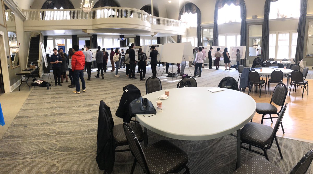 chepittgsa's tweet photo. I guess you could say we’re the poster child of cool research #PittChemEGradVisit #itsgoodtobecheme https://t.co/l8b2Wk2ued