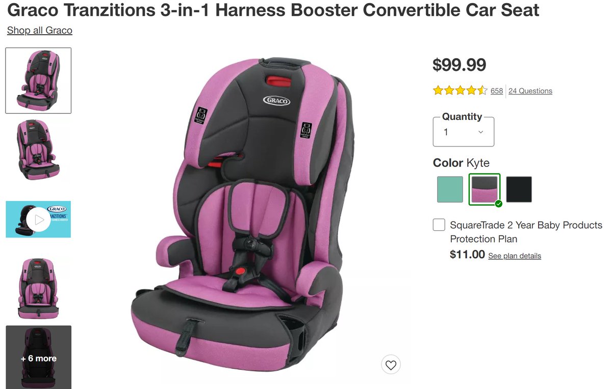 wirecutter booster seat