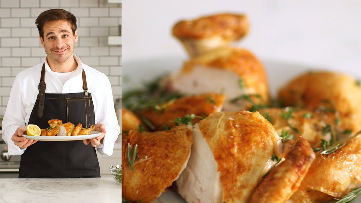 How to Make the Most Tender Roast Chicken - Kitchen Conundrum with Thomas Joseph - Martha Stewart youtube.com/watch?v=c9kp1w…