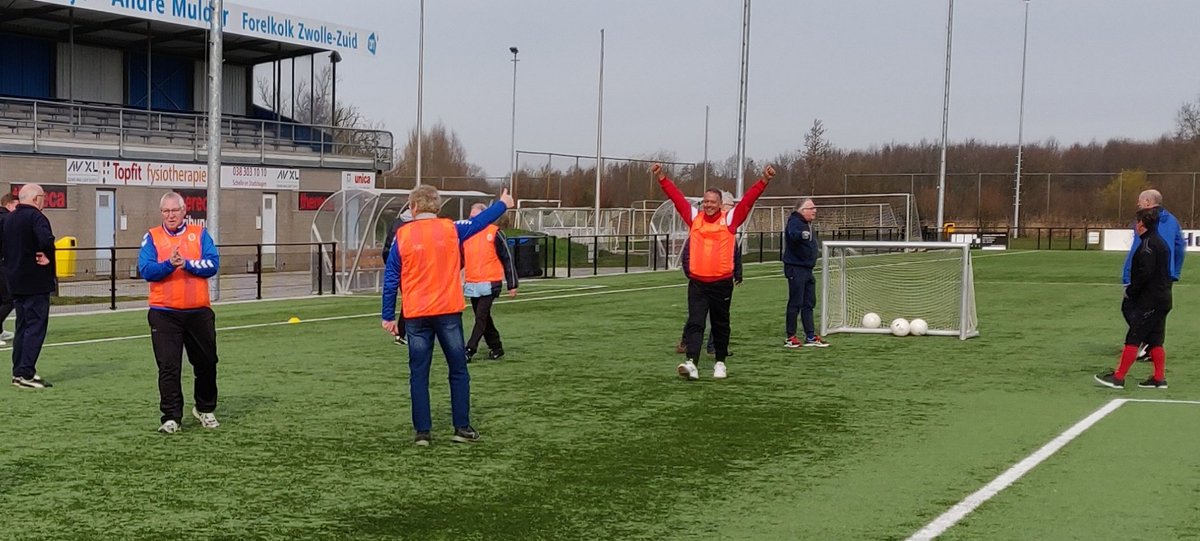 Het allereerste ZAC Old Stars doelpunt werd gescoord door onze secretaris en waarnemend voorzitter Roel Broeksma!