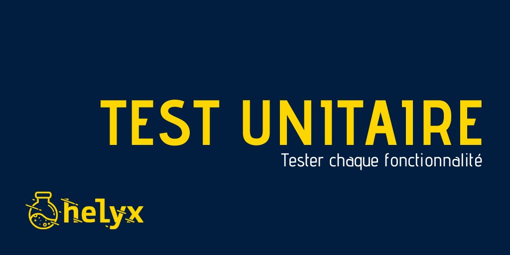Helyx's tweet image. Un Test Unitaire, ça sert à quoi ? 🤔

👉 à tester une fonctionnalité précise du logiciel / de l'app
👉 à identifier rapidement les bugs avant le test d'intégration

#Tech #TestUnitaire