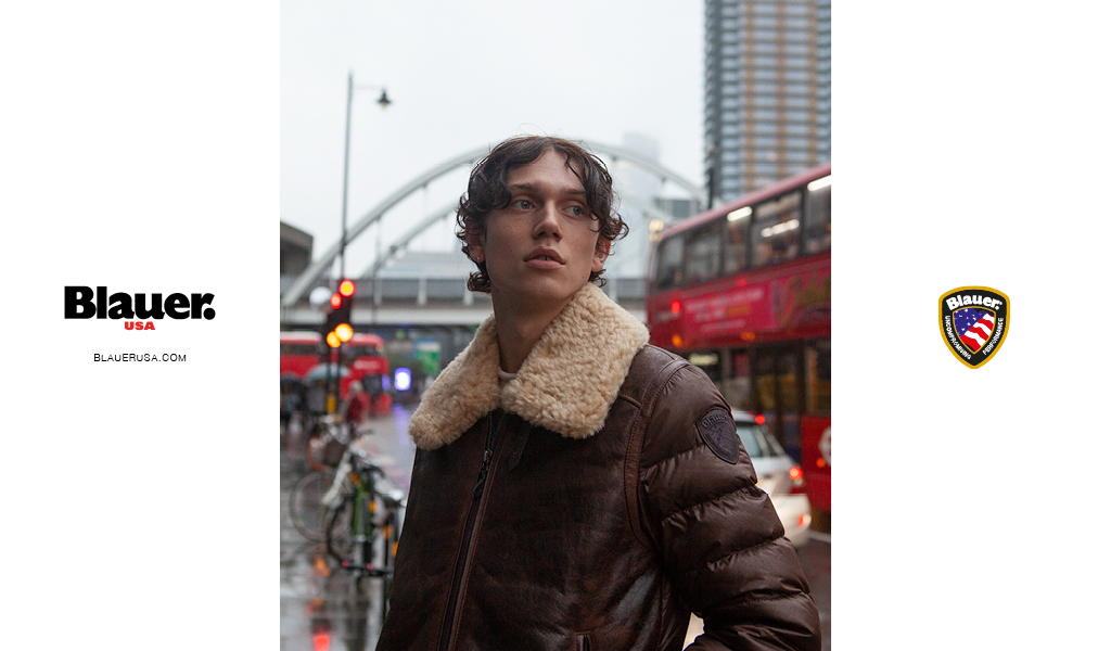 Blauer_USA's tweet photo. Always on the lookout for new sounds and sources of inspiration #Blauer #Blauerusa #FallWinter2019 #LeatherJacket #BLAUERHYPETALK #London https://t.co/JqowUjsKyV
