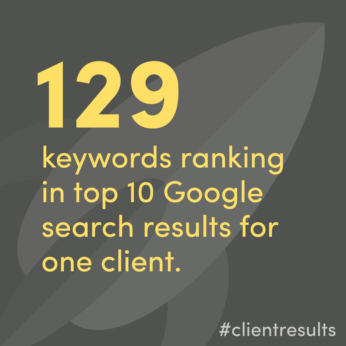 rocketfocus's tweet photo. #SEO is a long-game. But if you're patient enough, you can still work your way to incredible organic search results.

#results #ottawa #digitalmarketing #clientresults https://t.co/B6ukEKtr56