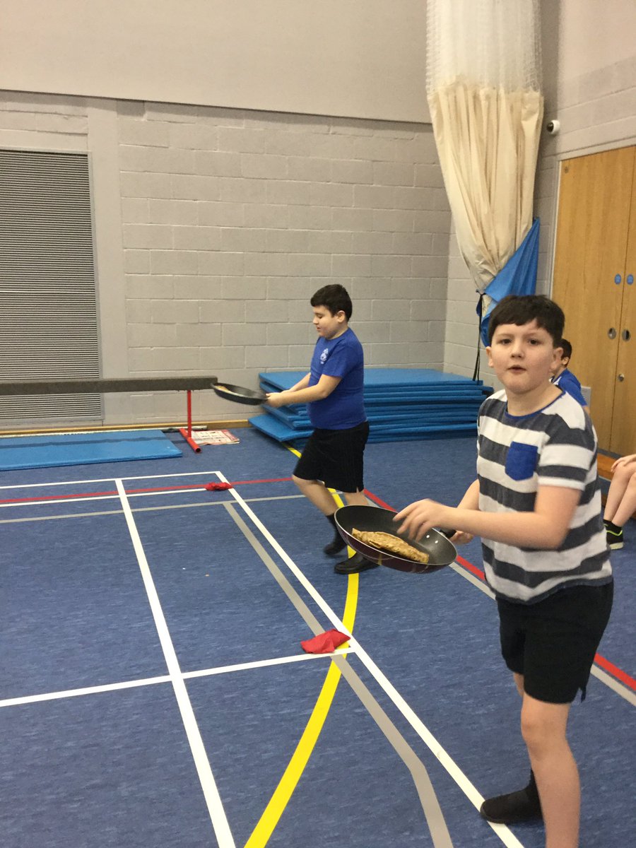 islwynsrb's tweet image. In amongst the hard work preparing for Eisteddfod fun was had in the base with making pancakes and taking part in pancake races! #competitivefun