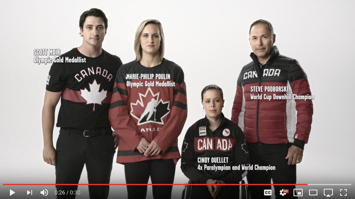 Our “CheckForConcussion” 🧠 awareness campaign
features champion Canadian 🇨🇦 athletes Scott Moir, 
Marie-Philip Poulin, Cindy Ouellet &amp; Steve Podborski.
Click here ➡️ ow.ly/zg3p50ywW0v to watch the full video 🎬 #ConcussionEd #CheckforConcussion
