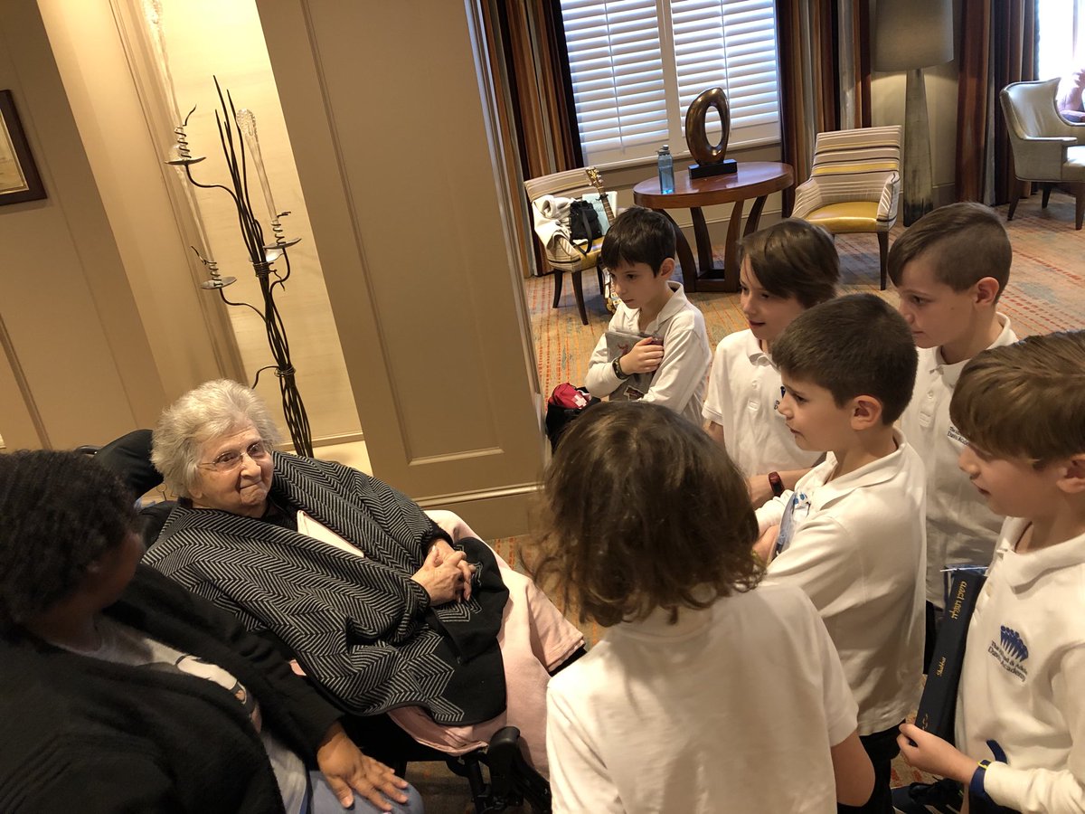 Turning 104 in May! My boys introducing themselves. #ihopeilivetobe104 #secondgradersaresosweet #bermancommons