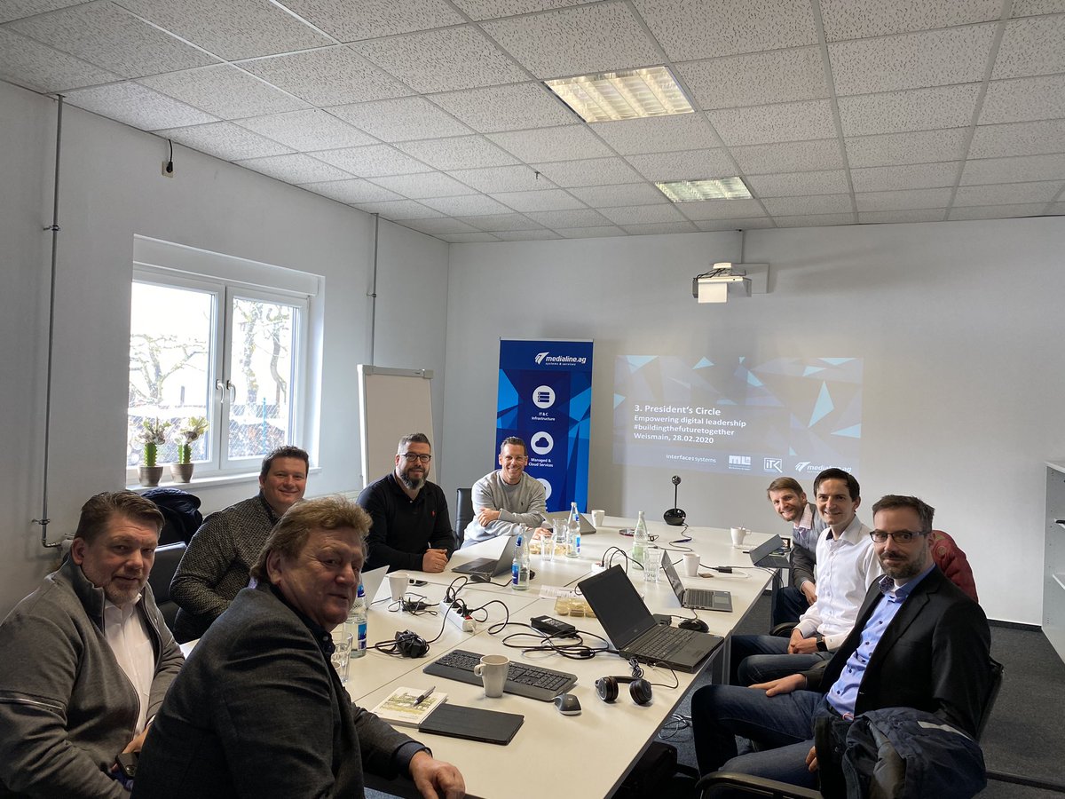 mhoerhammer's tweet photo. @MedialineAG @I_T_K_COM @ML11IT Management strategy meeting with all Medialine Group GMs - effective 2 days with lots of great results #bestteam #happytoworkwithyou https://t.co/6hS7cDwDBd