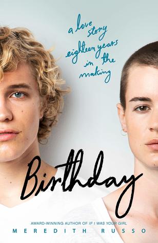 Sometimes you read a book that grabs your heart and won't let go. Birthday by Meredith Russo is one of those books. I haven't reviewed on my blog since last September but I had to make time for this one. 

#lgbtq+ #yafiction #ownvoices <a href="/Mer_Squared/">Meredith-Chan</a> 

bit.ly/3abDpJb