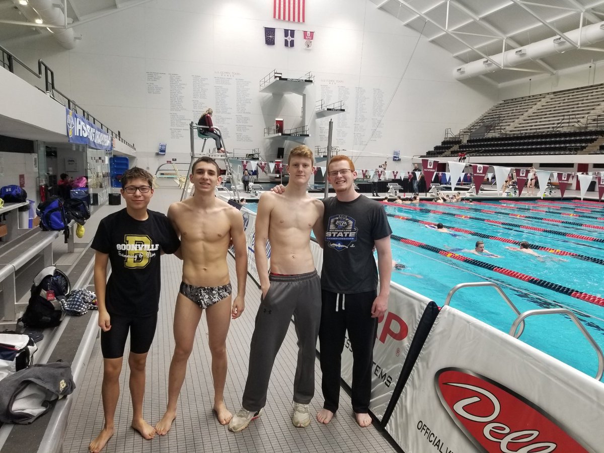 boonvilleswim's tweet photo. Morning swim to prepare for tonight!! Let's go!! https://t.co/02dTfYdOwq