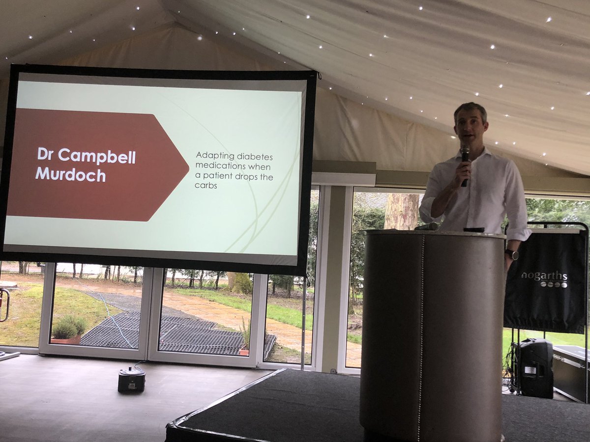 CassellCath's tweet photo. Proud to introduce my mentor &amp; friend Somerset GP @CampbellMurdoch ‘Adapting disbetes medication does a low carb diet in type 2 diabetes’ @PCLifestyleconf @somersetccg @NhsRowe @shaungreen969 @DalbyWelsh @GPinSomerset @SomersetLMC #PCLConf https://t.co/n2VBARrq1H