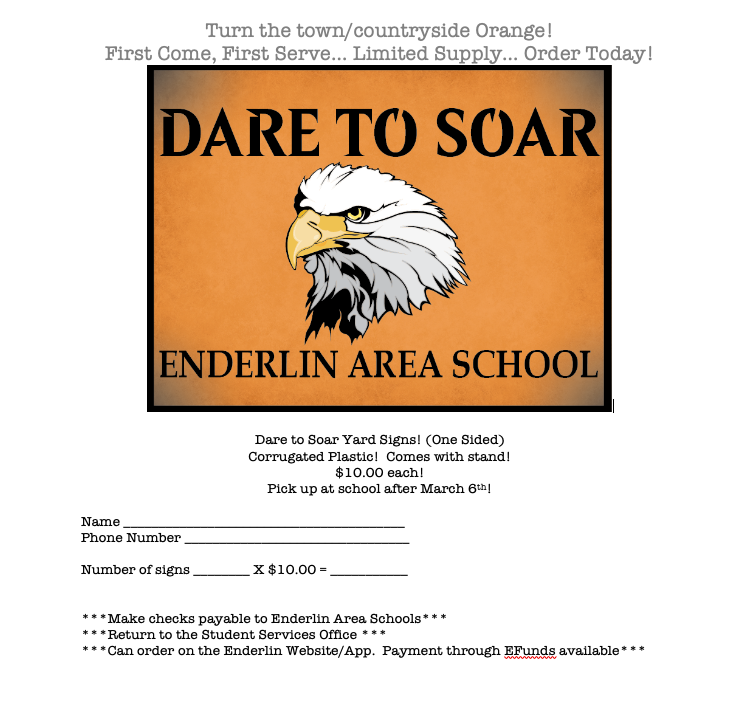 enderlineagles's tweet photo. Paint the community orange. Contact the office if you have any questions https://t.co/w39A5YgH28