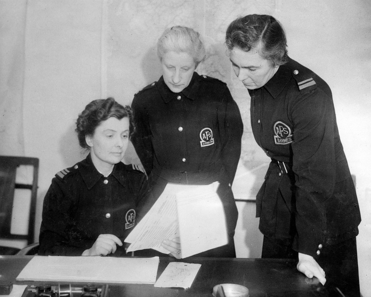 We’re kicking off #WomensHistoryMonth by recognising the brave acts of women who volunteered to join the Auxiliary Fire Service during #WW2. It was the first time women were able to join the fire service #WHM
