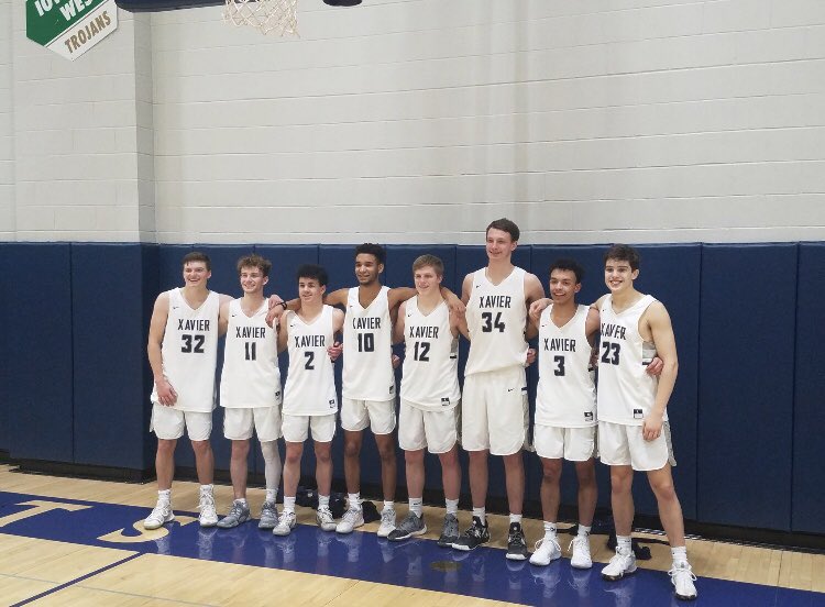 CRXavierBBall's tweet photo. Want to give another shoutout to this group of seniors and their parents!  They all bought in last April and made huge strides throughout the year.  #ThankYouSeniors https://t.co/vBSY3Dv0b9