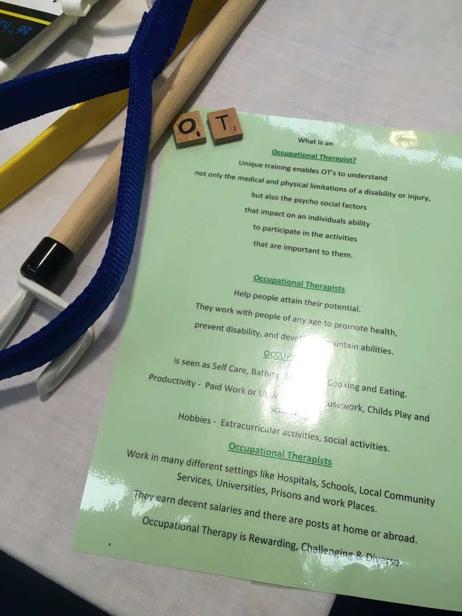 serenhugh's tweet photo. Spent the day @SkillsCymru event in Llanelli talking to school&amp;college students about the value of OT and career prospects. Definitely met some future OTs - Was great to talk about how varied our roles are&amp;the scope of OT @HywelDdaHB @BIHywelDda @CarolAnneDavie4 https://t.co/AulqEhDXus