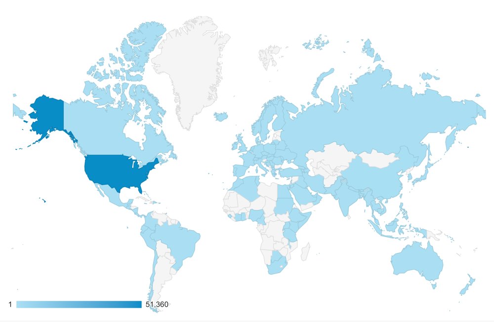 During February 2020, the Mason #OER Metafinder saw visits from 118 different countries!   Top 10?  

USA, China, S. Korea, UK, India, Japan, Philippines, Canada, Germany, Netherlands.

mom.gmu.edu