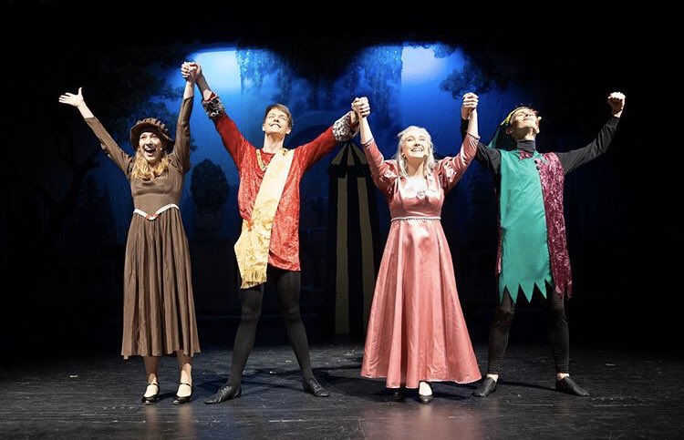 CardinalTheatre's tweet photo. opening night of ONCE UPON A MATTRESS is tonight @ 8pm!! get ready to be WOW-ed :) :) #marqueeawards https://t.co/3qLYXDjblE