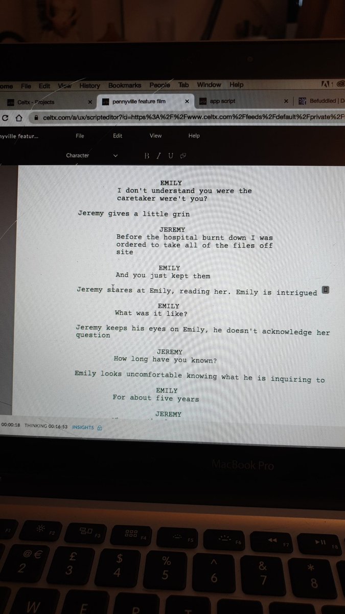 5essential's tweet image. 6th re write of Pennyville complete, it's now a beast of a horror script!