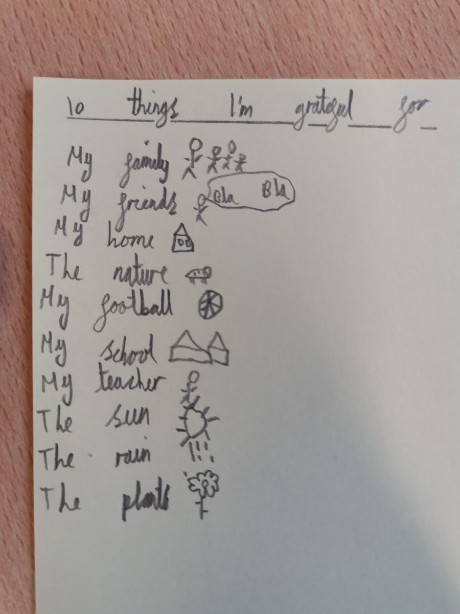 CrowthorneCofE's tweet image. Miss Jackson has encouraged the school to not just use Lent to give something up, but to use the 40 days to do 40 acts of kindness and to &quot;do Lent generously&quot;. William started by writing a list of 10 things he is grateful for. #40Acts #dolentgenerously