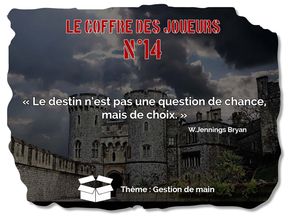 Envie de recevoir la box N°14 sur le thème de la gestion de main ? :D 
Son expédition est décalée à la semaine du 16 mars ! Profitez-en ;) 
Deux offres sont disponibles : Premium et Classique.
-> lecoffreajouer.fr
#j2s #box #coffredesjoueurs