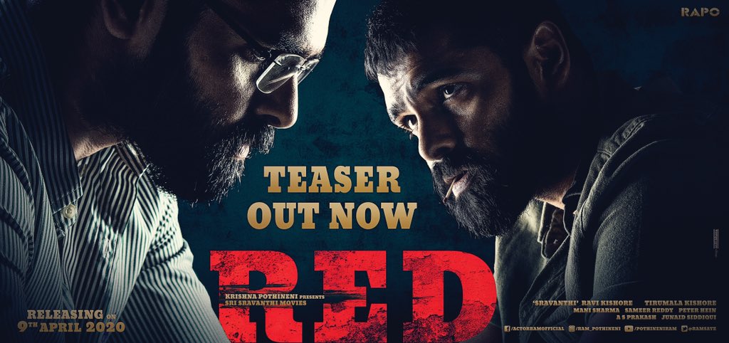 ramsayz's tweet photo. 💥The #MASSTHRILLER is here!💥
https://t.co/Yjtf3FGBGA
Love..
#RAPO
#REDTheFilm #RedTeaser https://t.co/p23pzXlsoG