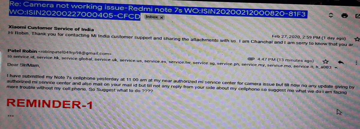 puneettiwari_19's tweet image. @Xiaomi @MiIndiaSupport I am very Dissatisfied with #Xiaomi #mi and #note7s no any proper response by authorized service center and #mi customer care since 4 months.