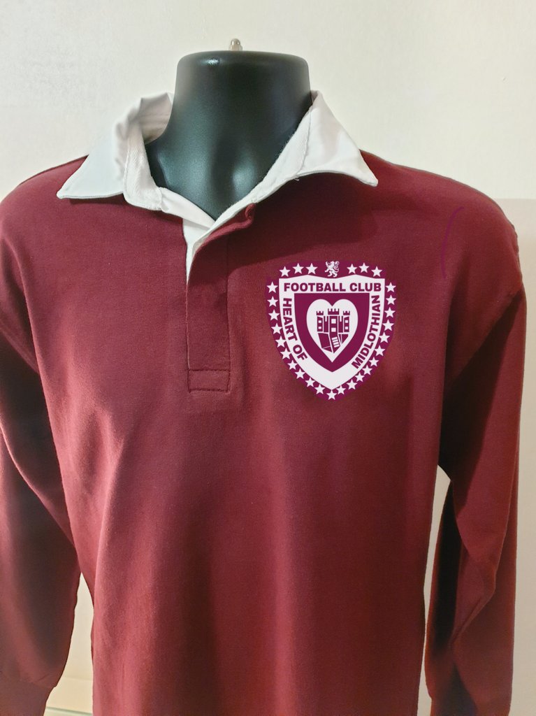 retro hearts football shirts