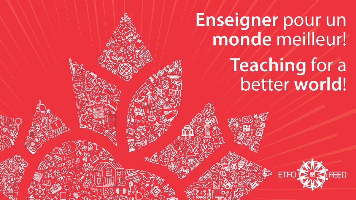 Public education is under attack  not just in Ontario but all across Canada. Today we join with teachers and education workers as part of the <a href="/CTFFCE/">CTF/FCE</a> day of action to say public education matters. 

We proudly wear #RedForEd, join us! #educhat #CutsHurtKids