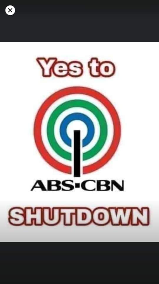 Thomatize's tweet image. #YesToABSCBNShutDown
