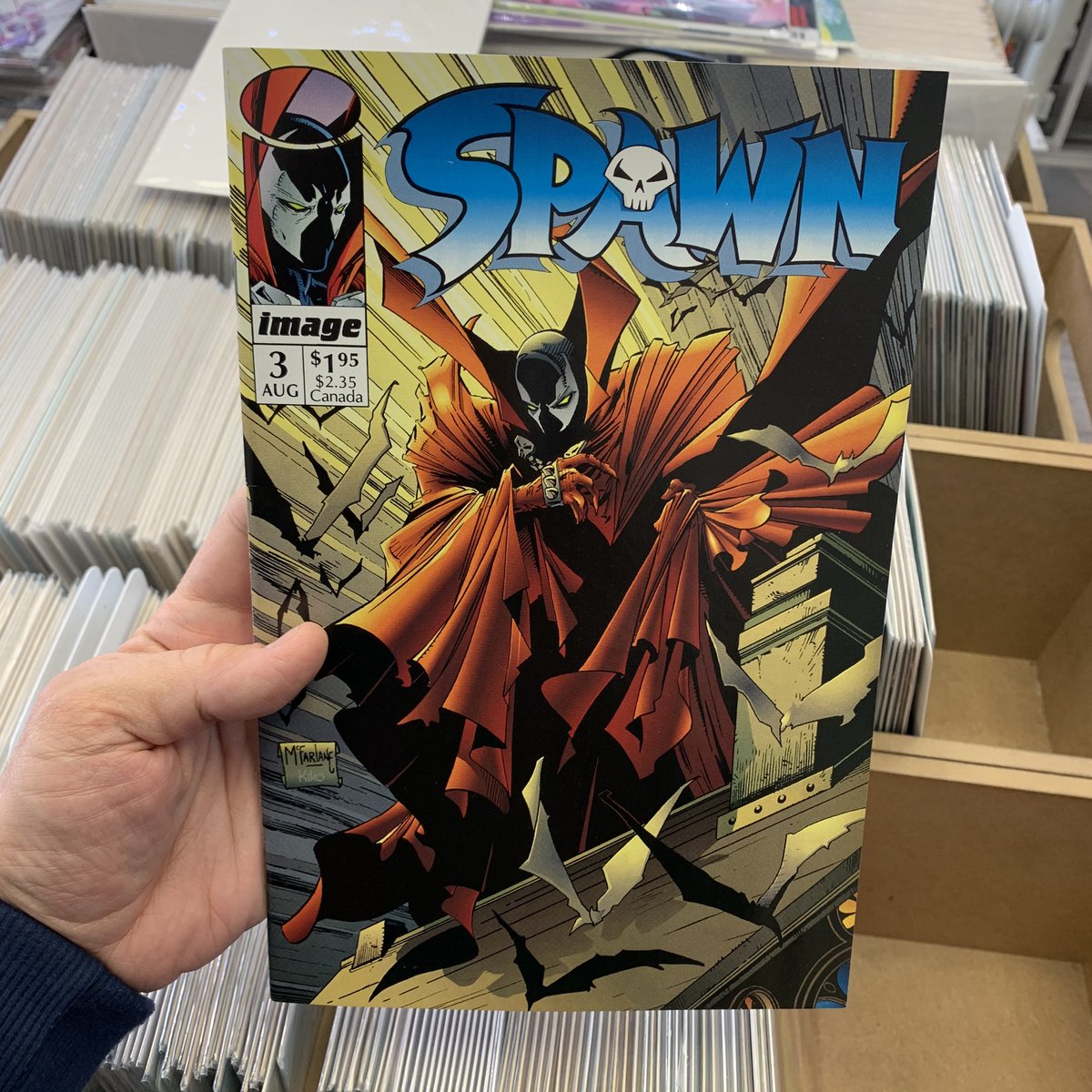 radar_comics's tweet photo. En la tienda y en la web: Spawn #3 (Image, 1992)
https://t.co/T6DTlpJeI6
#RadarComics #Comics #Malasaña #Spawn #ToddMcFarlane #McFarlane #DirectEdition #Image https://t.co/EnDr3Gn3eT