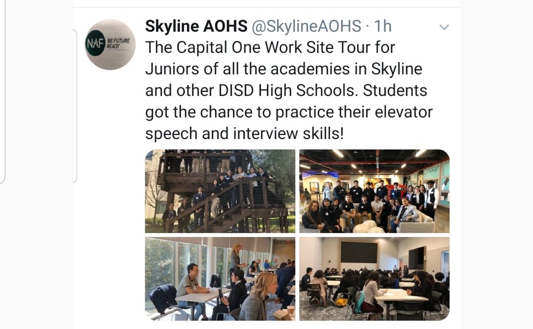 NAF-AOIT@SKYLINE HS (@nafaoitskyline) on Twitter photo 