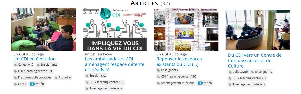 chcaron80's tweet photo. Le #CDI, #espace essentiel pour tester de nouvelles modalités et organisations #pédagogiques. Le professeur #documentaliste, acteur privilégié de la transformation pédagogique. #Archiclasse propose 32 articles pour mieux comprendre l'évolution du #CDI https://t.co/GxDadZxMFI https://t.co/FrCvM42Nvy