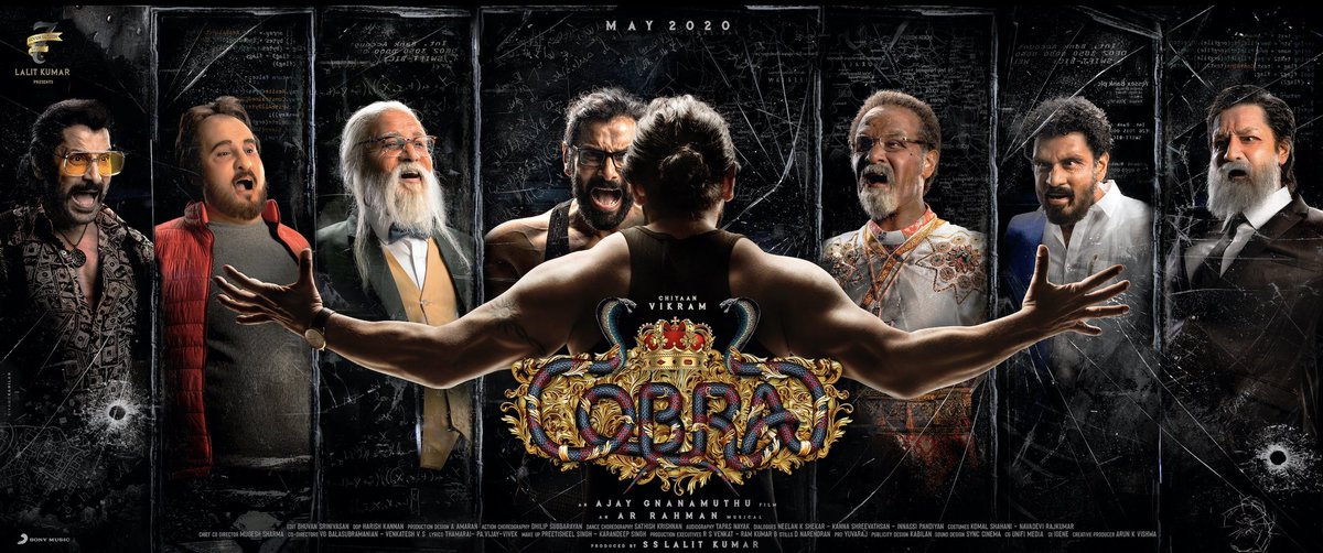 TeluguShowTime's tweet photo. The first look of many looks of #ChiyaanVikram from #Cobra 🐍
#CobraFirstLook #Vikram🔥
#TStUpdates #TeluguShowtime https://t.co/psKZerIpUp