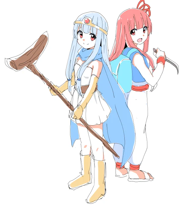 好きなものと好きなもの合わせただけのらくがき 