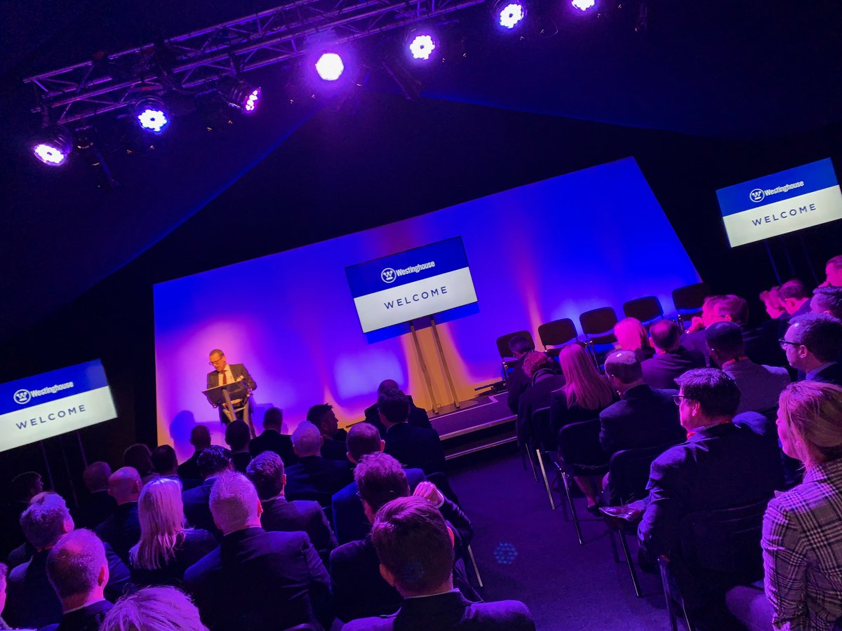 WECNuclear's tweet photo. Itโs a full house at the Clean Energy Technology Park launch event at Springfields this morning. #netzero2050 #CETPSpringfields https://t.co/8mlo3sIThS