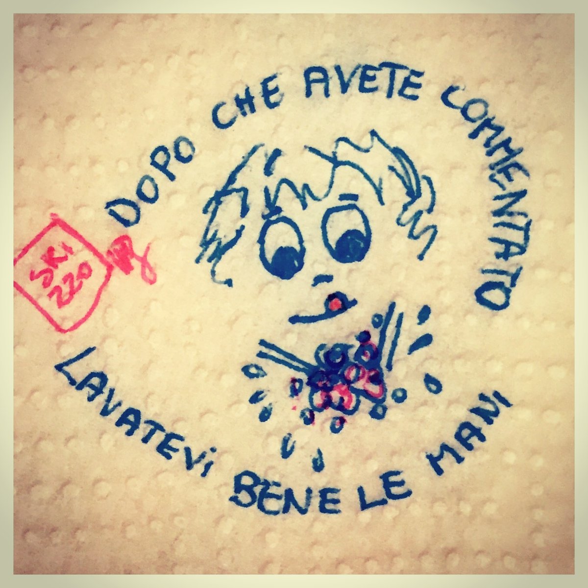 prosaportese's tweet photo. 'A coerenza

L’influenza è de famija, nun fa paura
ma si viè da’a Cina è proprio ‘na sciagura,
fortuna che ciavemo stò novo straniero da ‘ncorpà!
Nuova #poesia qui: https://t.co/s01keaHiRh
#coronavirus #cina #riscaldamentoglobale #poesiaeVita #PoesiaInTweet #poeta #prosaportese https://t.co/JjgkQYbNfa