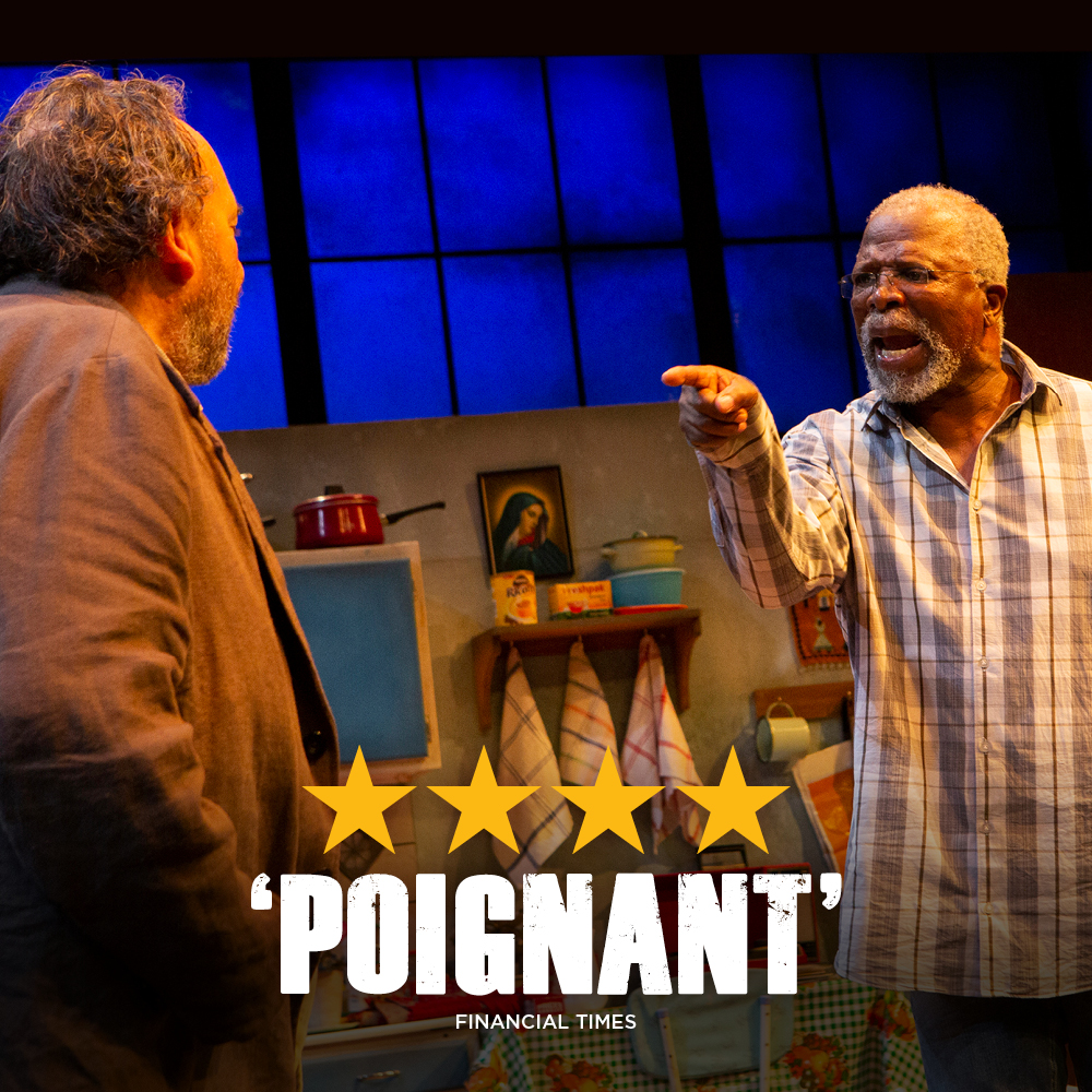 TheRSC's tweet photo. There's still time to catch Kunene and the King at the @Ambtheatre in London. 

Find out more about the play and book your tickets at: https://t.co/xYwWlzqP5J 

#RSCKunene https://t.co/C4E92BDuIH