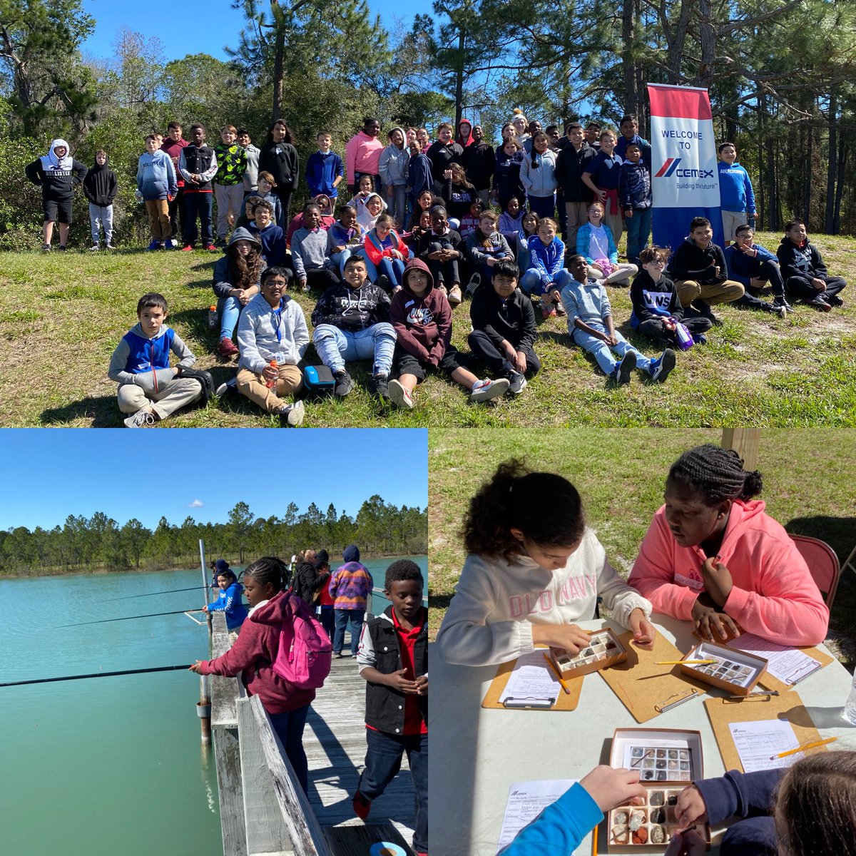 It was a beautiful day to host Groveland Elementary at our 474 Classroom. ⁦<a href="/CEMEX_USA/">Cemex US</a>⁩
