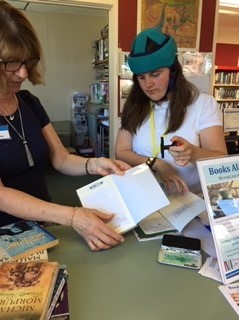 RE_Derwen's tweet photo. Libby attends a bespoke work placement at Gobowen Library where she has the opportunity to interact with the local community #CustomerService #community https://t.co/XSRD83cIYA