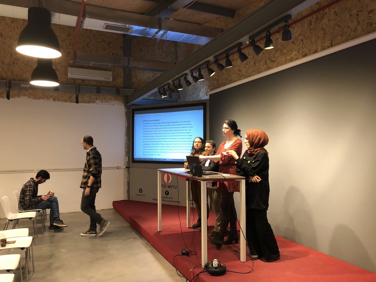 adiloran's tweet photo. #Brainstorming #Mindmapping sonrasında #Persona sunumları... 
#BA4148 #interdisciplinaryproblemsolving @metudf @odtugimer https://t.co/N4JQftdQPC