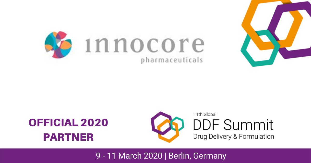 InnoCore Pharmaceuticals is a biopharmaceutical drug delivery company specialized in the development and manufacturing of complex parenteral sustained release formulations. 
LEARN MORE: ow.ly/JEEn30qdiwr
#globalddfsummit #drugdelivery #pharma #drugformulation #ddfsummit